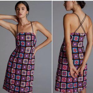 Anthropologie Embroidered Dress, Size 0